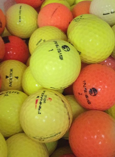 100 boules golf couleurs - 100,