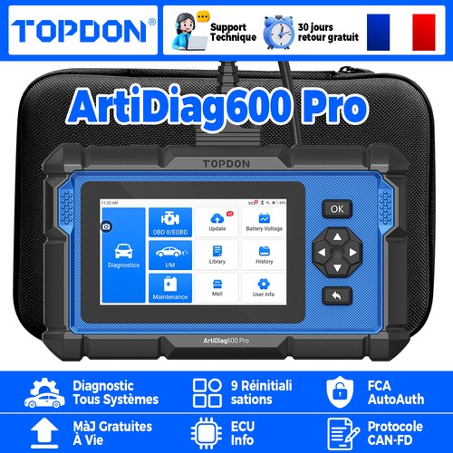 Topdon ad600 pro - topdon, valise