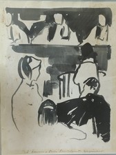 Tableau a l'aquarelle ou a la