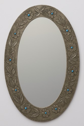 Grand miroir art déco - miroir, en
