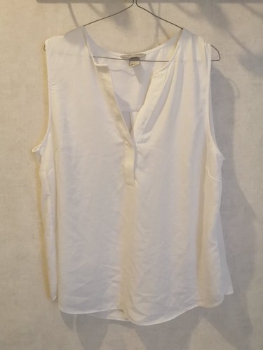 Blouse blanche polyester t42 - blouse,
