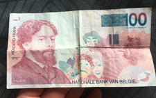 Billet de 100 francs belge