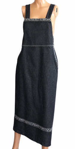 Robe salopette jean affinités - robe,
