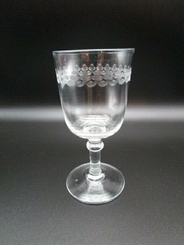 Verre table ancien - table, en