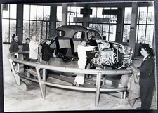 Photo de presse vintage Fiat 1400 Coupe Salon Auto 1950 FT 35304 - tirage