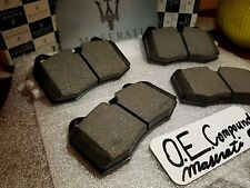Maserati Quattroporte & GranTurismo O.E. FRONT Brake Pads With Sensor! 2005-2011