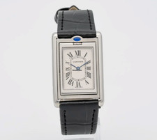 Cartier Tank Basculante 2405 Stainless Steel Men