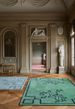 Chinoiserie - Perroquet Vert