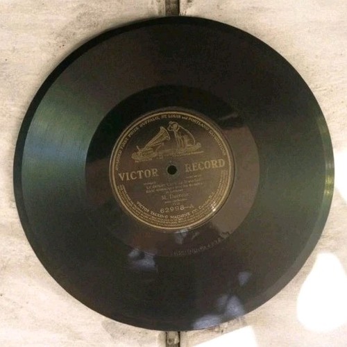 Victor record 62998 his - victor,