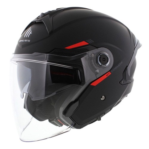 Casque jet cosmo - casque, noir