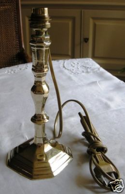 Beau bougeoir laiton epoque - bougeoir,