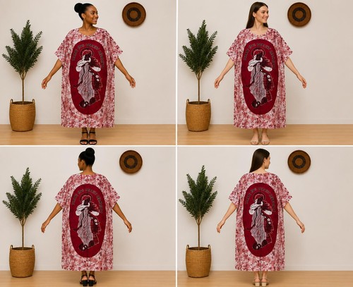 Boubou femme batik wax bassam - boubou,