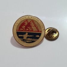 pin's vintage US Canoë &