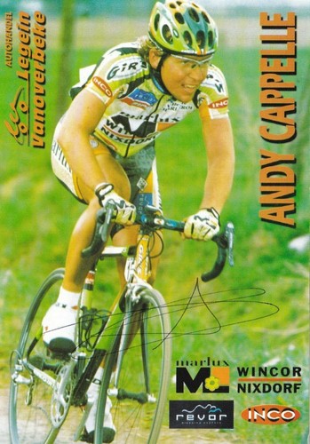 Cyclisme carte cycliste - cycliste, andy