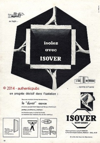 Publicite saint gobain isover - saint,