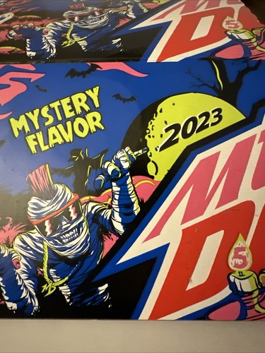 Mountain dew empty box - dew,