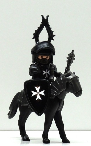 Maltais chevalier noir - chevalier, e