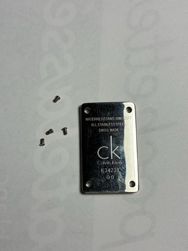 Calvin klein watch - klein, back