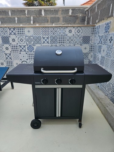 Barbecue plancha gaz feux - gaz,