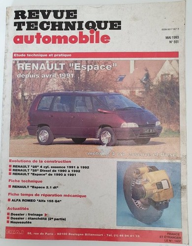 Revue technique automobile - technique,