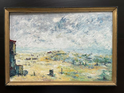 Grand tableau peintre belge