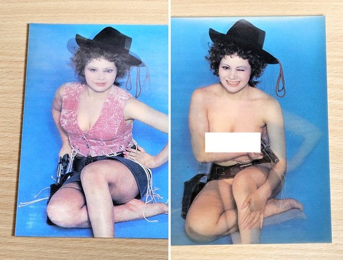 Carte postale lenticulaire
