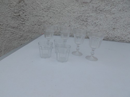 Dinette verres plastique - verres,