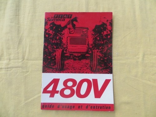 Tracteur fiat someca 480 - tracteur,
