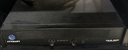 Crown xls 402 poweramp - crown,