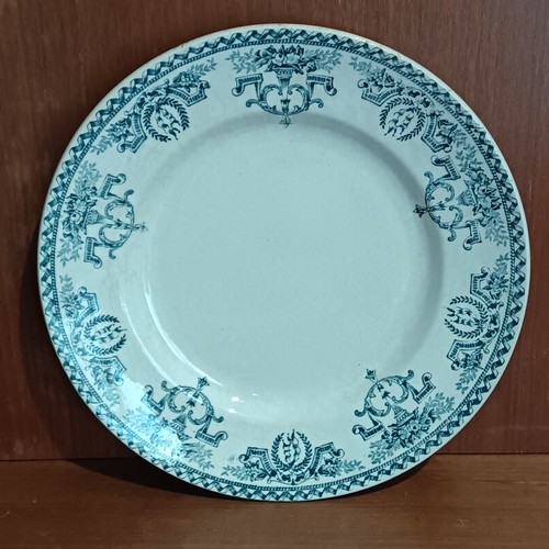 Terre fer assiette plate - terre, de