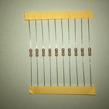 Coal layer resistors 0.25W 1% resistance 1/4 watts belt e.g. for LED