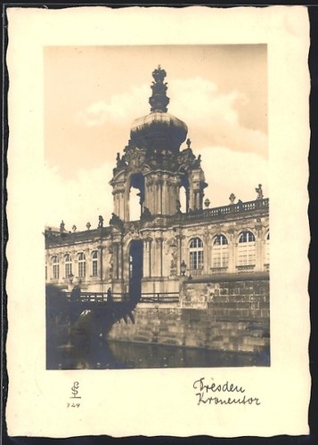 Carte postale photo dresde - postale,