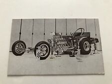 VINTAGE 1960'S 'CHROME COFFIN' 1923 'T' BUCKET FORD POSTCARD