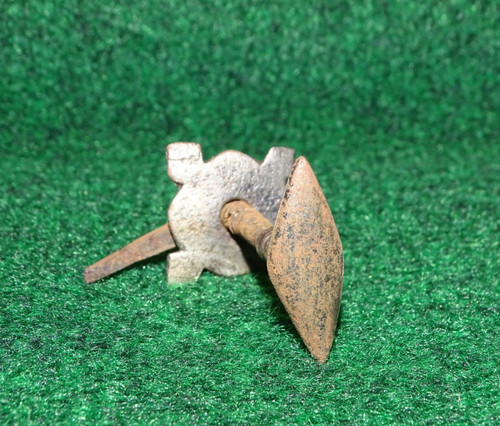Joli ancien bouton porte - de,