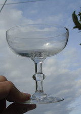 Coupe à champagne en cristal