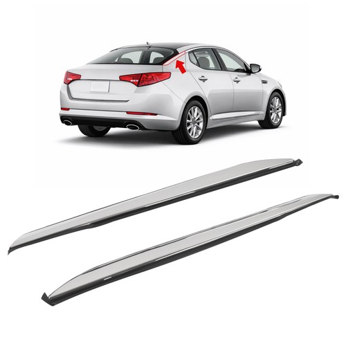 Pair outer pillar molding - outer,