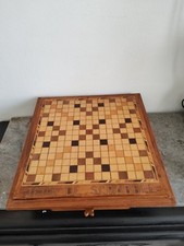 Antique Wooden Scrabble Game. Complete