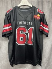 Vintage Frito-Lay #61 Football Jersey Lays Doritos Cheetos Promo Snack Shirt