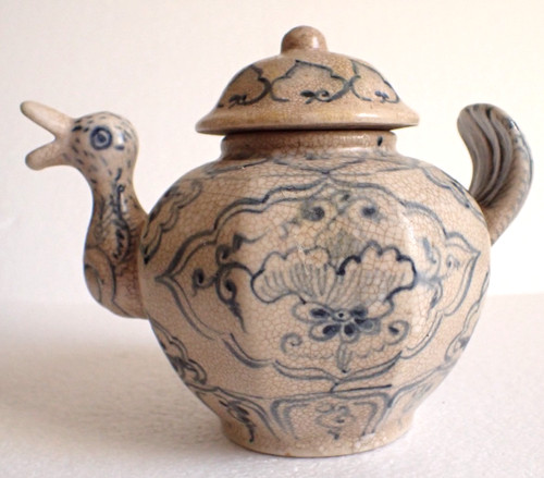 Theiere vietnam decor - theiere, oiseau
