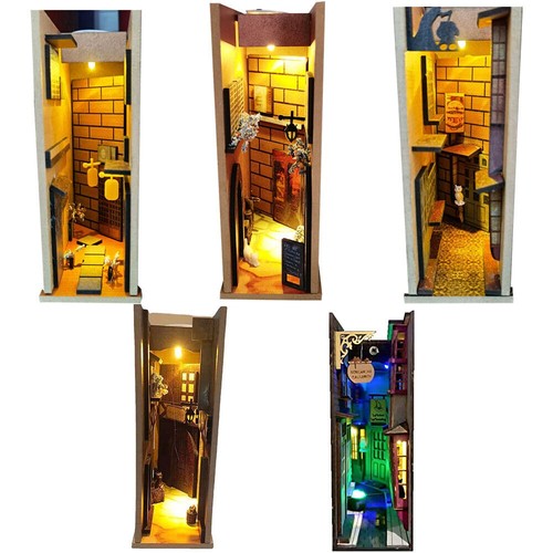 Coin livre bois insert - livre, en
