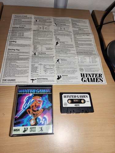 Jeu msx winter - msx, "winter