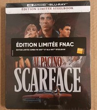 SCARFACE Al Pacino 4k UHD +Blu Ray STEELBOOK