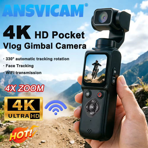Caméra vlogging ansvicam - caméra,