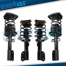 4pc Front and Rear Struts Coil