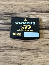 Olympus XD xD-picture card 16 MB , fonctionnelle .