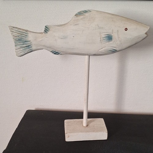 Sculpture poisson décorative