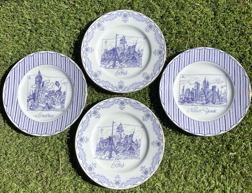 Assiettes christian lacroix - 4,