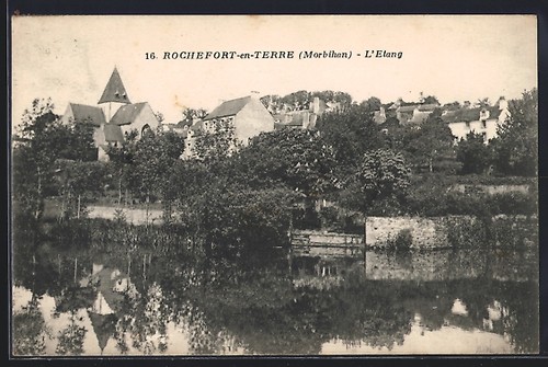 Cpa rochefort terre - cpa, rochefort-en-terre,