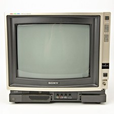 Vintage Sony Trinitron KV-1357R 13" CRT Color TV 1984