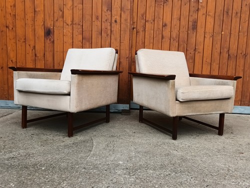 Fauteuil vintage club noyer - fauteuil,